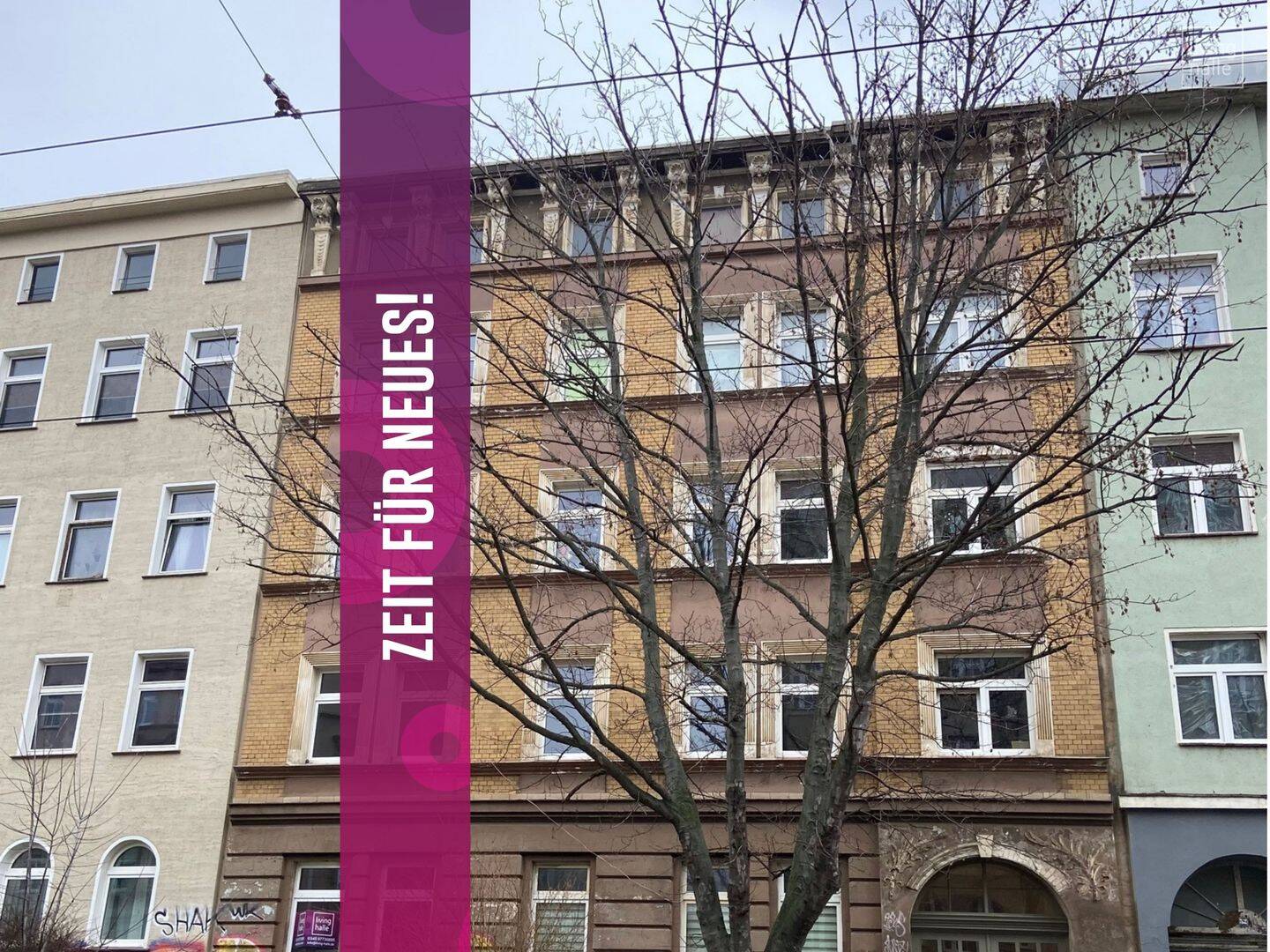 Kompakte Wohnoase: 2-Raumwohnung mit Stil, 6110 Halle (Saale) (Damaschkestraße Gesundbrunnen Innenstadt Lutherplatz Saaleaue)