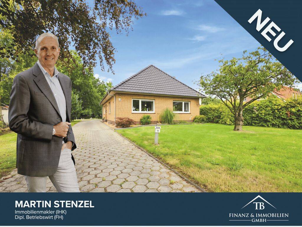 FREIRAUM – Großzügiger Familienbungalow mit Garten und Perspektive, 26605 Aurich
