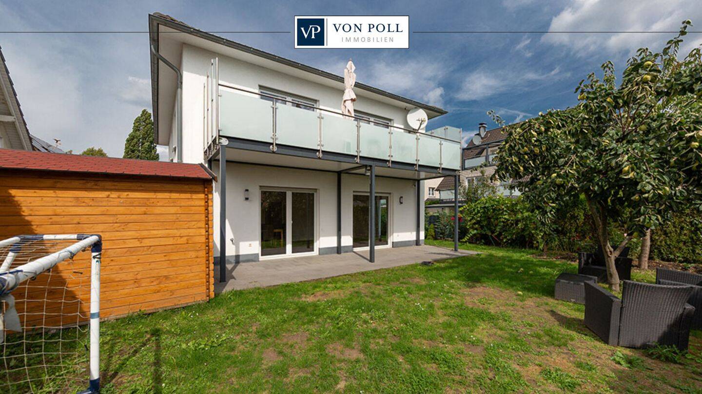 Moderne Erdgeschosswohnung mit Garten, Terrasse,Garage und KfW-70-Standard, 44359 Dortmund