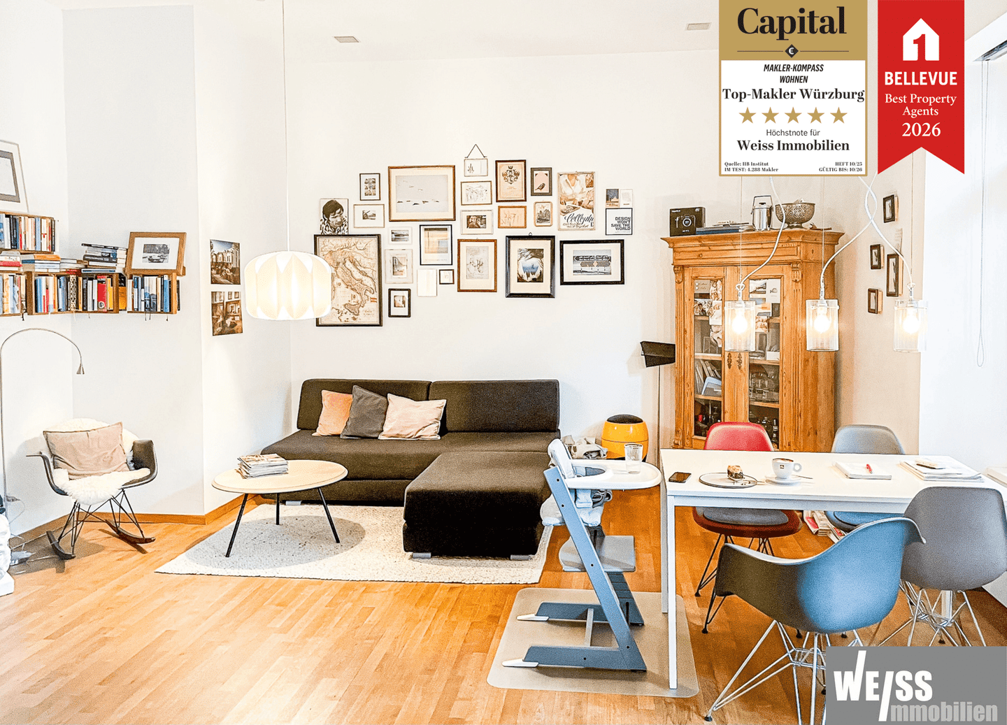 Premium 2-Zimmer-Wohnung in bester Lage!, 97072 Würzburg (Altstadt Sanderau)