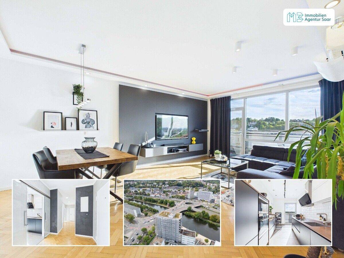 Stilvolle Penthousewohnung mit Saarblick – Saarbrücken-City, 66111 Saarbrücken