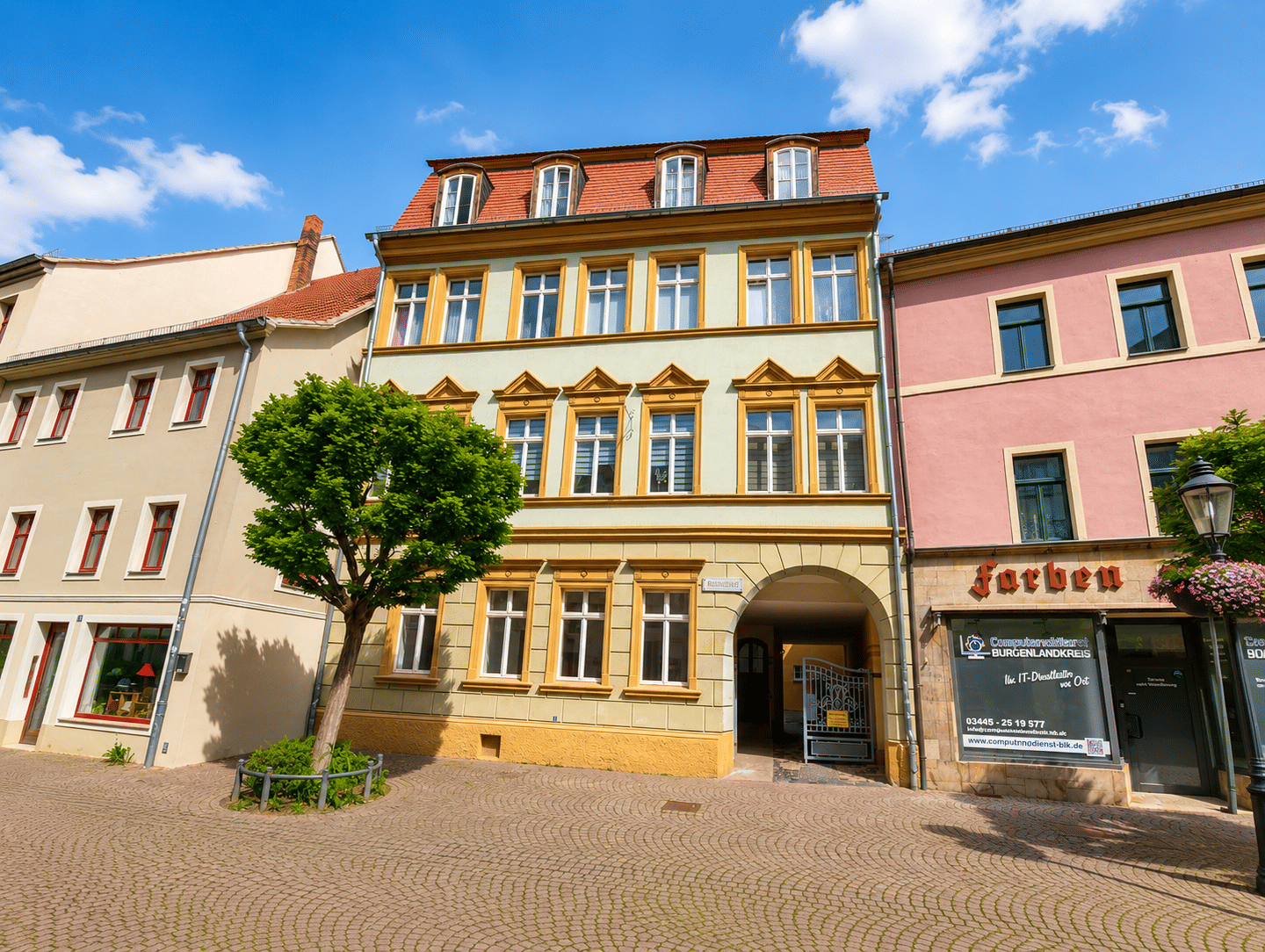 Altersgerecht-Stilvolle Altbauwohnung mit lichtdurchfluteten Räumen im Herzen der Altstadt, 6618 Naumburg (Saale)