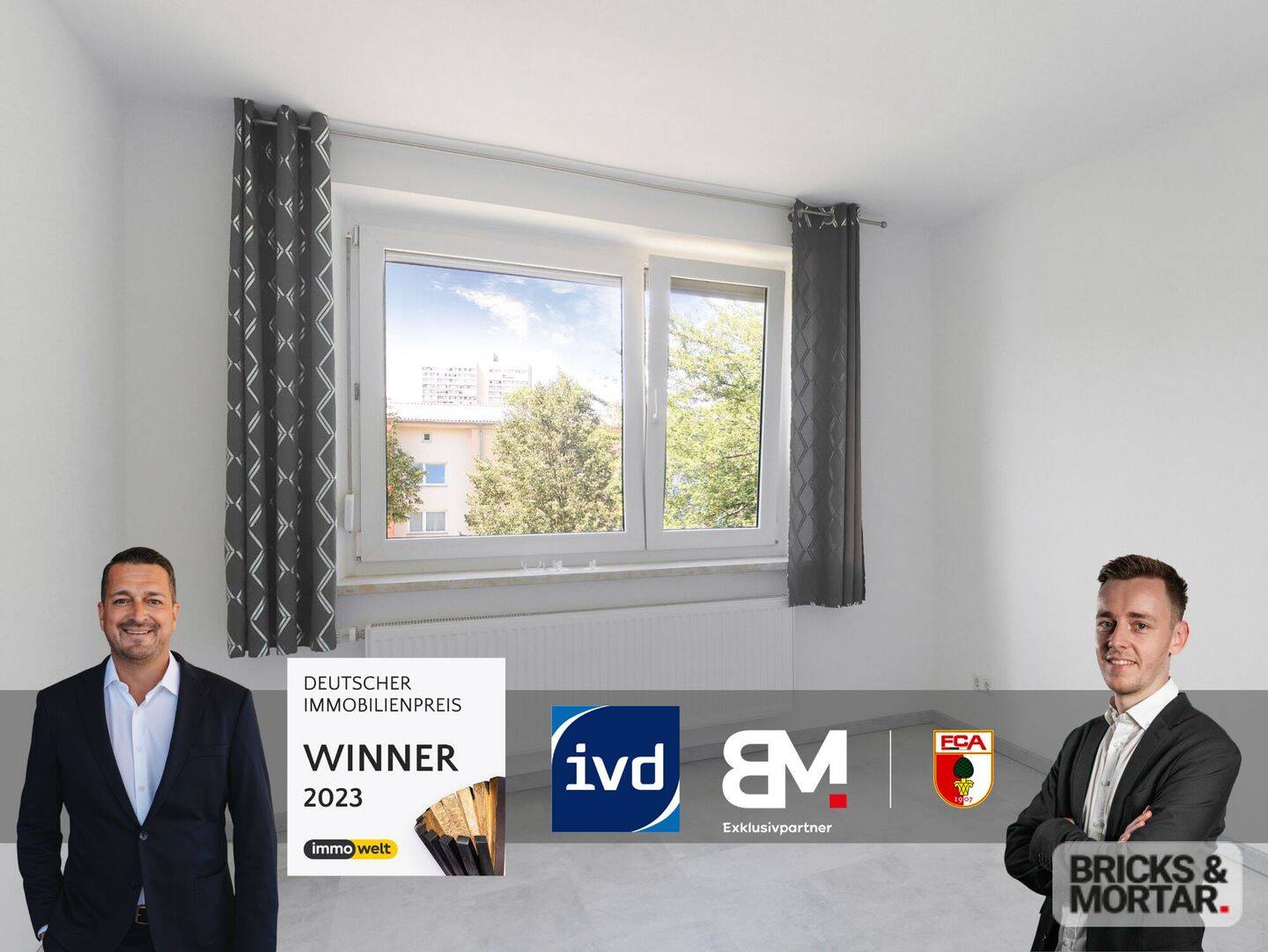 Sofort bezugsfrei: kernsanierte 2,5-Zimmer-Wohnung mit Erbbaurecht & München-Anbindung, 86161 Augsburg (Herrenbach Hochfeld Innenstadt Spickel Universitätsviertel)