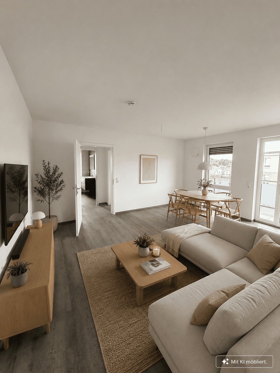 Lichtdurchflutete 3 Zimmer- Obergeschosswohnung mit Einbauküche in Osnabrück, 49086 Osnabrück (Darum Gretesch Lüstringen Voxtrup Widukindland)