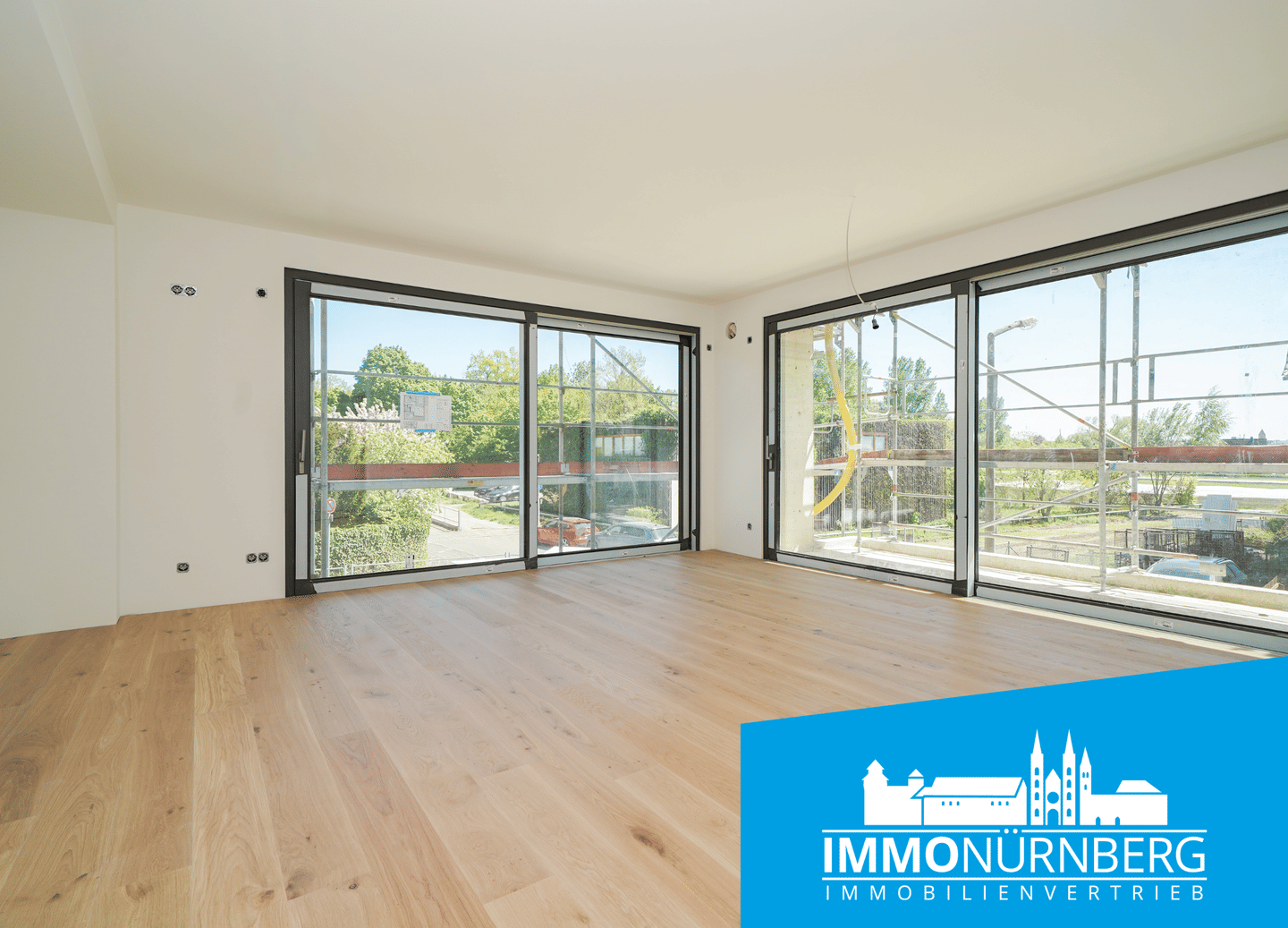 Neubau am Marienbergpark – ca. 40 m² Wohnbereich, Loggia und Balkon, 90425 Nürnberg
