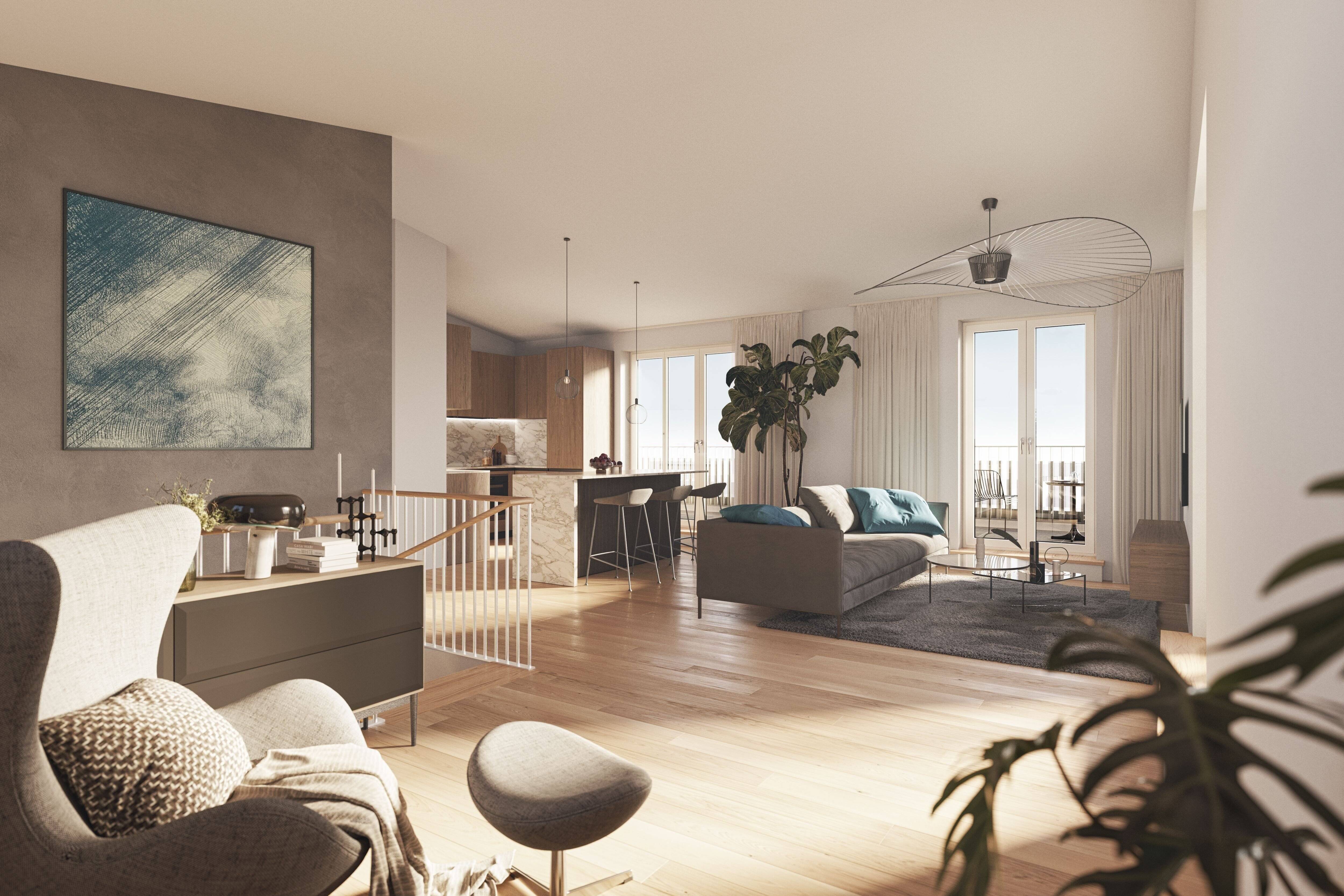 2-Zimmer-Erdgeschosswohnung mit Terrasse im 4. OG im Sondernutzungsrecht, 80336 München (Altstadt-Lehel Ludwigsvorstadt-Isarvorstadt Sendling)