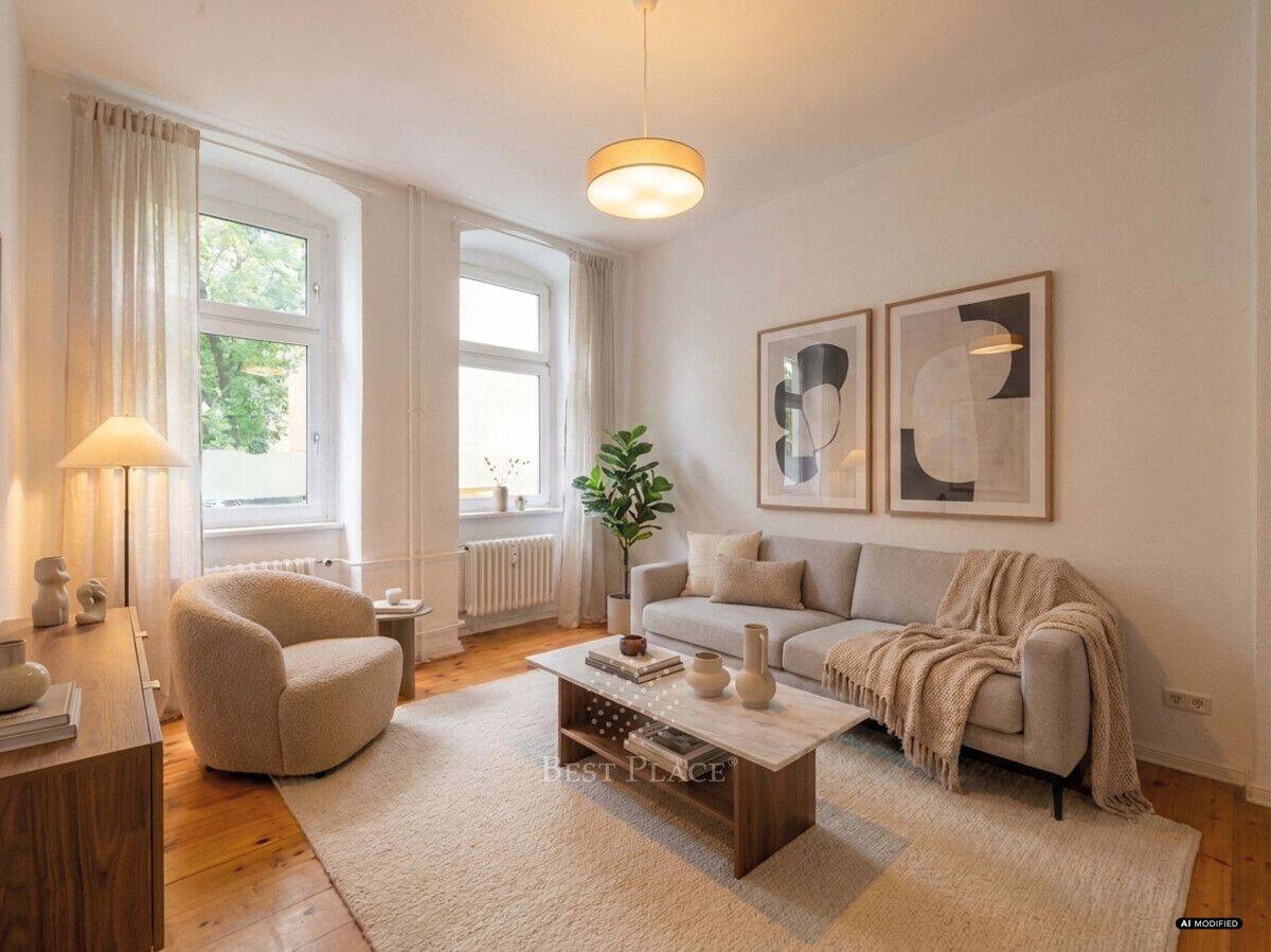Charmanter 2-Zimmer-Altbau im Hinterhaus – Reuterkiez, große Küche und Badewanne | Provisionsfrei, 12047 Berlin (Neukölln Kolonie Freie Stunde)