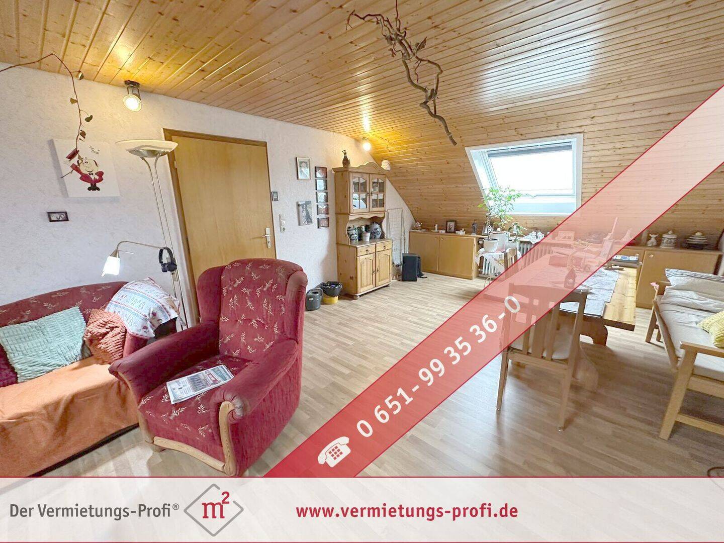 Gemütliche 3-Zimmer-Wohnung mit Stellplatz in ruhiger Lage von Lampaden, 54316 Lampaden