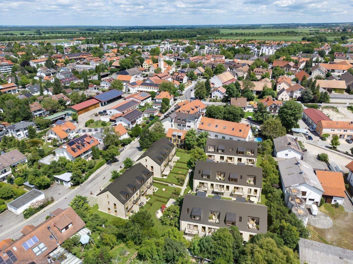 PREISAKTION: Moderne und barrierefreie 4-Zimmer-Wohnung mit Terrasse und Garten – 85609 Aschheim – Bild 1 von 1