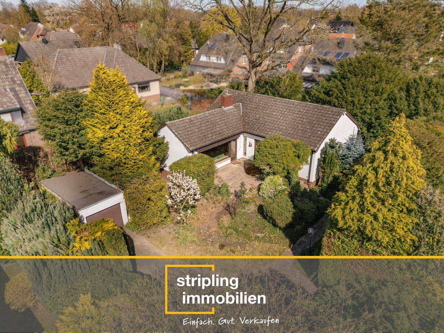 Bremen – Huchting | Sanierungsbedürftiges Einfamilienhaus mit Garten in Südwestausrichtung, 28259 Bremen (Grolland Kirchhuchting Mittelshuchting Sodenmatt)