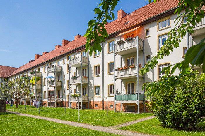 Ruhig gelegene 3-Zimmer Wohnung mit Blick ins Grüne, 39112 Magdeburg (Leipziger Str. Sudenburg)