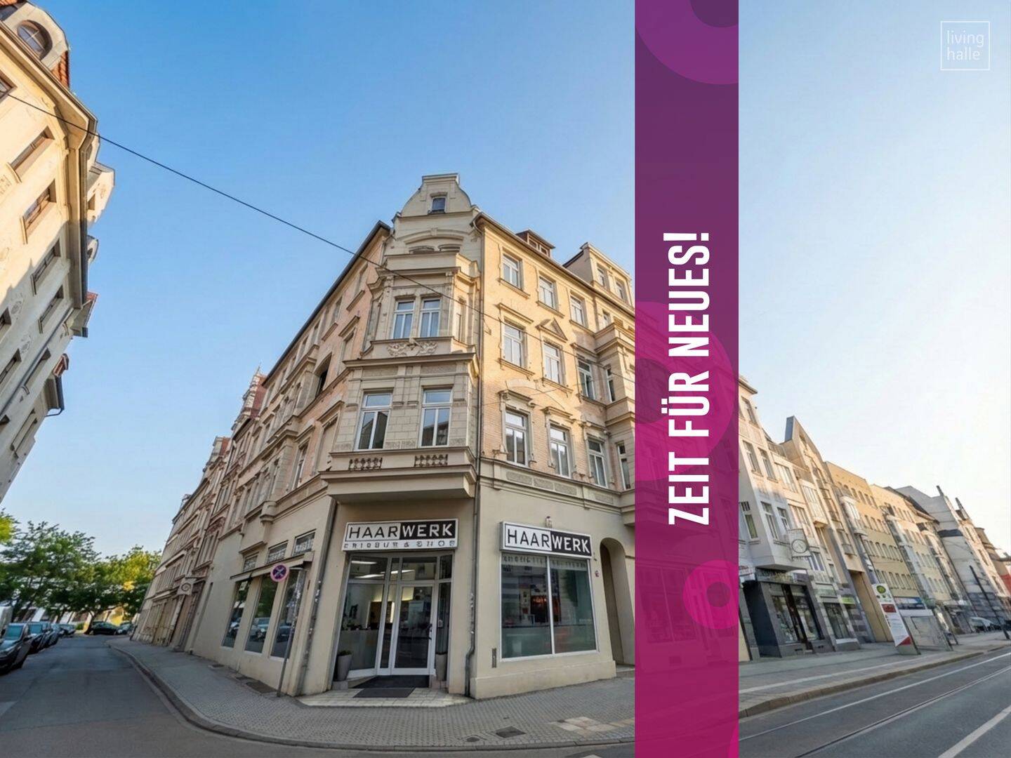 Ihr neues Zuhause mitten im Herzen der Stadt!, 6110 Halle (Saale) (Damaschkestraße Gesundbrunnen Innenstadt Lutherplatz Saaleaue)