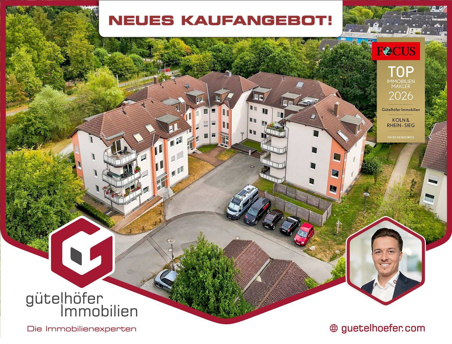 Bezugsfreie und stilvolle Erdgeschosswohnung mit Garten, Fußbodenheizung und Tiefgaragenstellplatz, 50321 Brühl