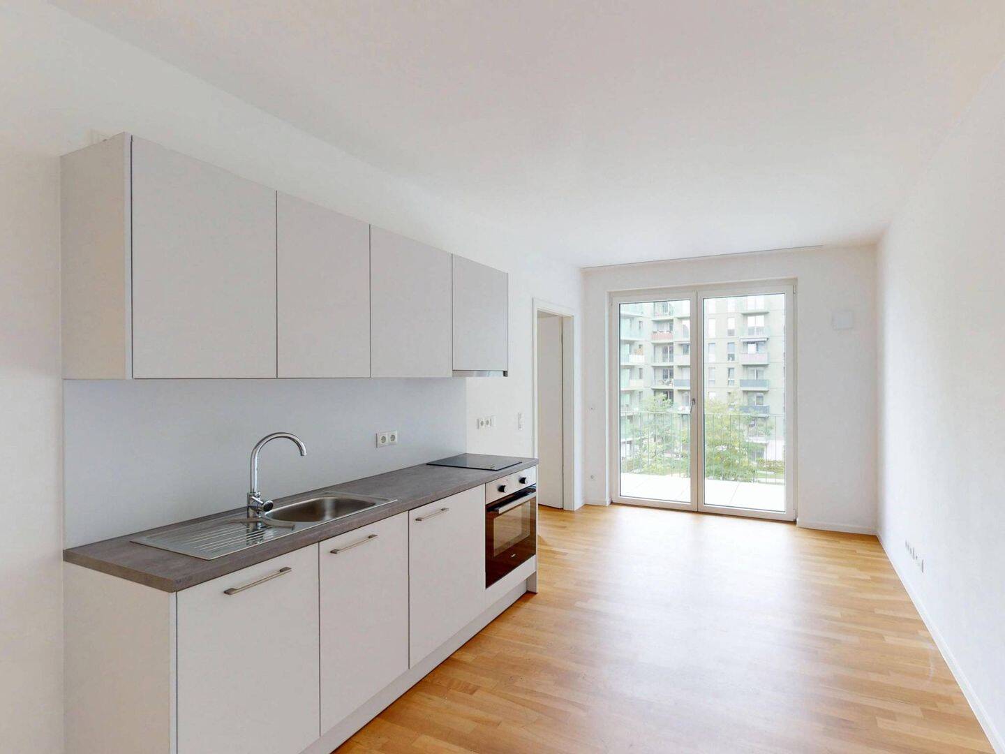 Toll geschnittene 1,5-Zimmer-Wohnung mit BALKON im Neubauquartier ‚Ferdinand’s Garden‘, 13055 Berlin (Lichtenberg Hohenschönhausen Alt-Hohenschönhausen Hohenschönhausen)