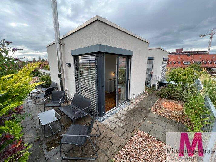Möbliertes Penthouse in den Sebaler Höfen – ein Wohntraum über den Dächern der Stadt, 90403 Nürnberg (Gleißbühl Lorenz Sebald)
