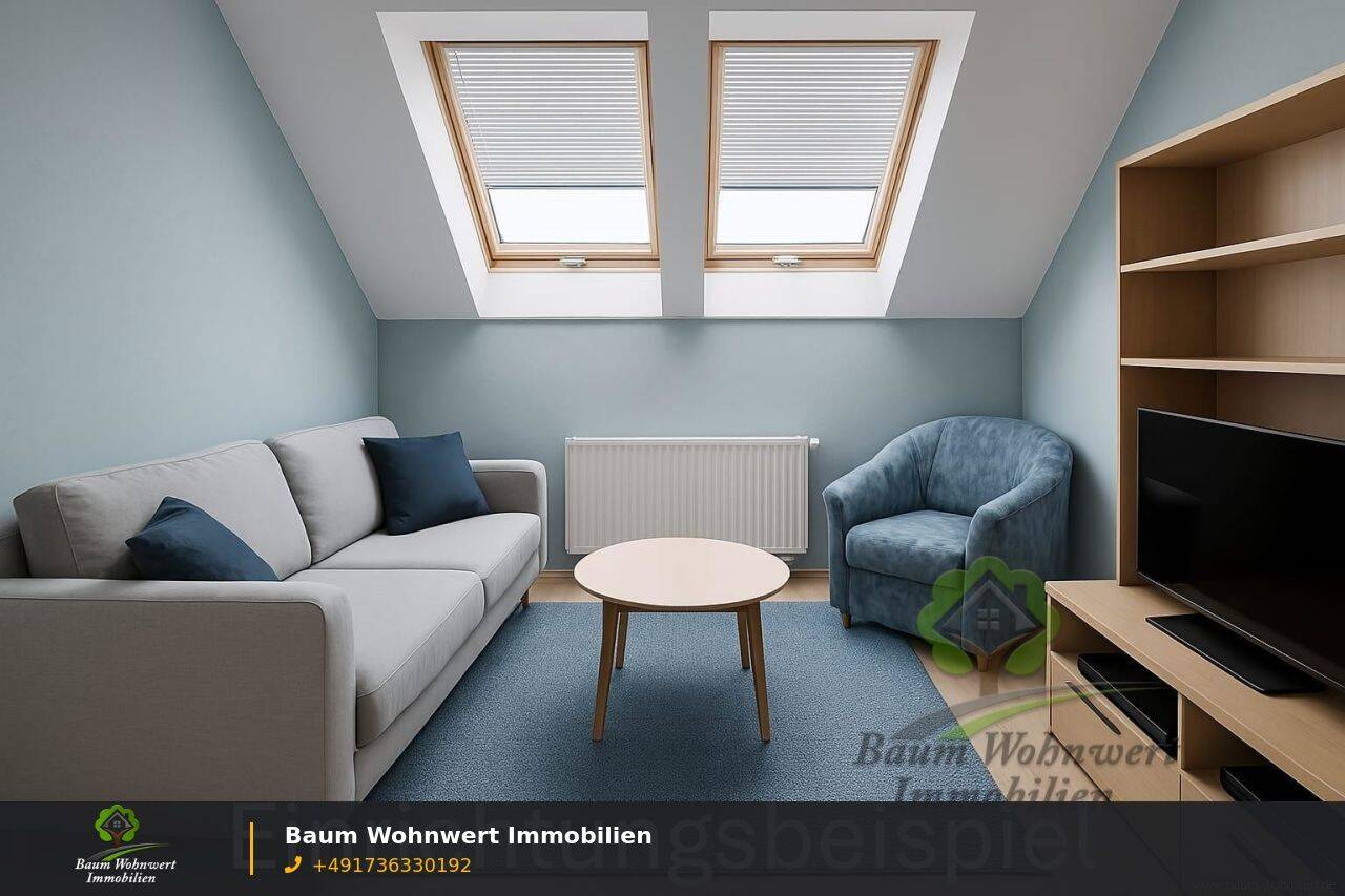 Charmante 1,5-Zimmer-DG-Wohnung mit zusätzlicher Lagerfläche unterm Dach!, 73079 Süßen