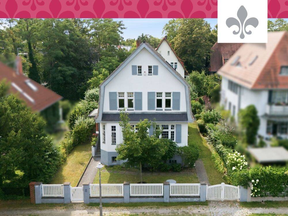 EINFAMILIENHAUS: GEPFLEGTER ALTBAU IN ZEHLENDORF SUCHT NEUE FAMILIE, 14165 Berlin (Steglitz-Zehlendorf Zehlendorf)