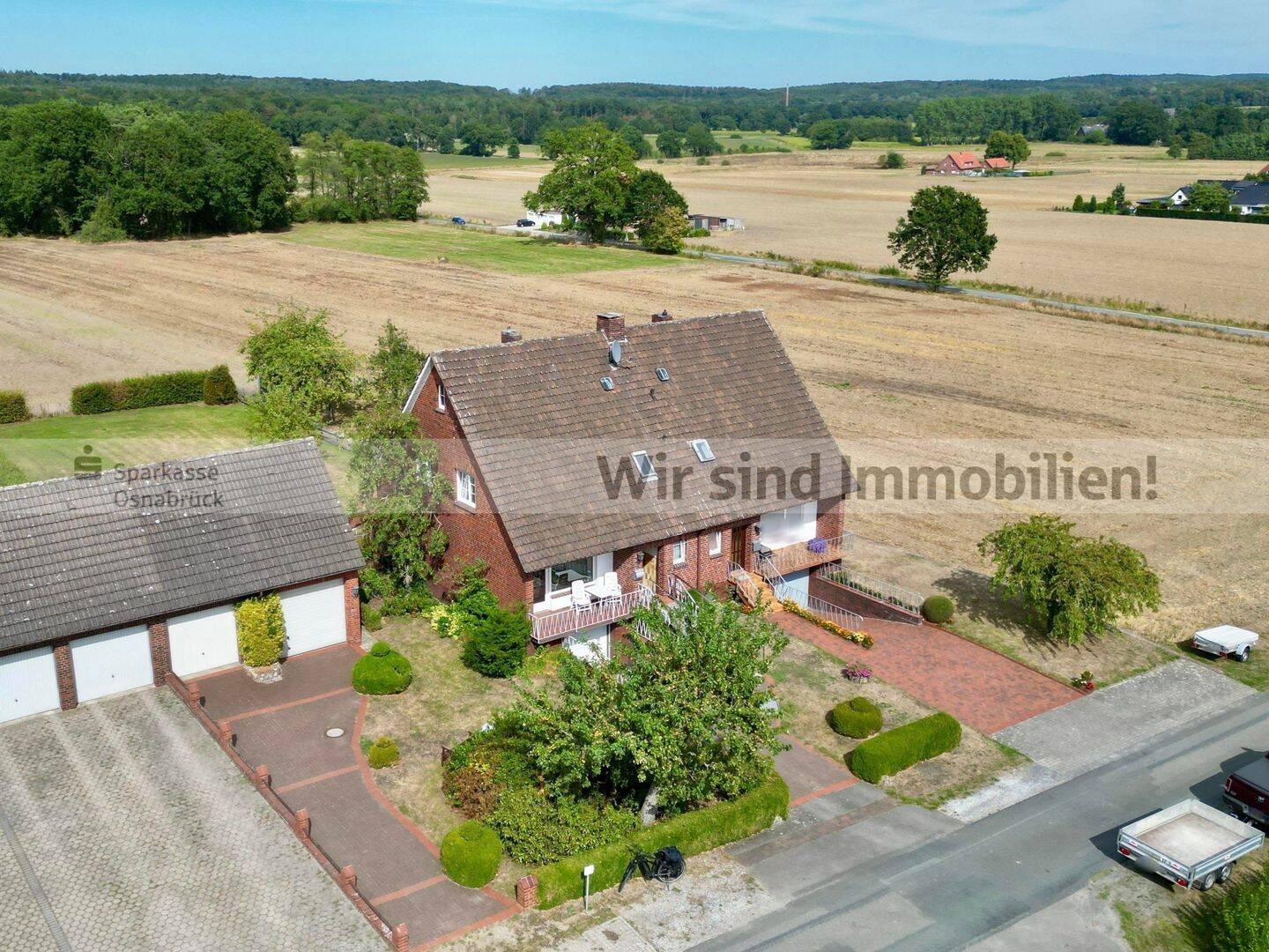 Einzigartiger Ausblick, 1.118 m² großes Grundstück, 49134 Wallenhorst