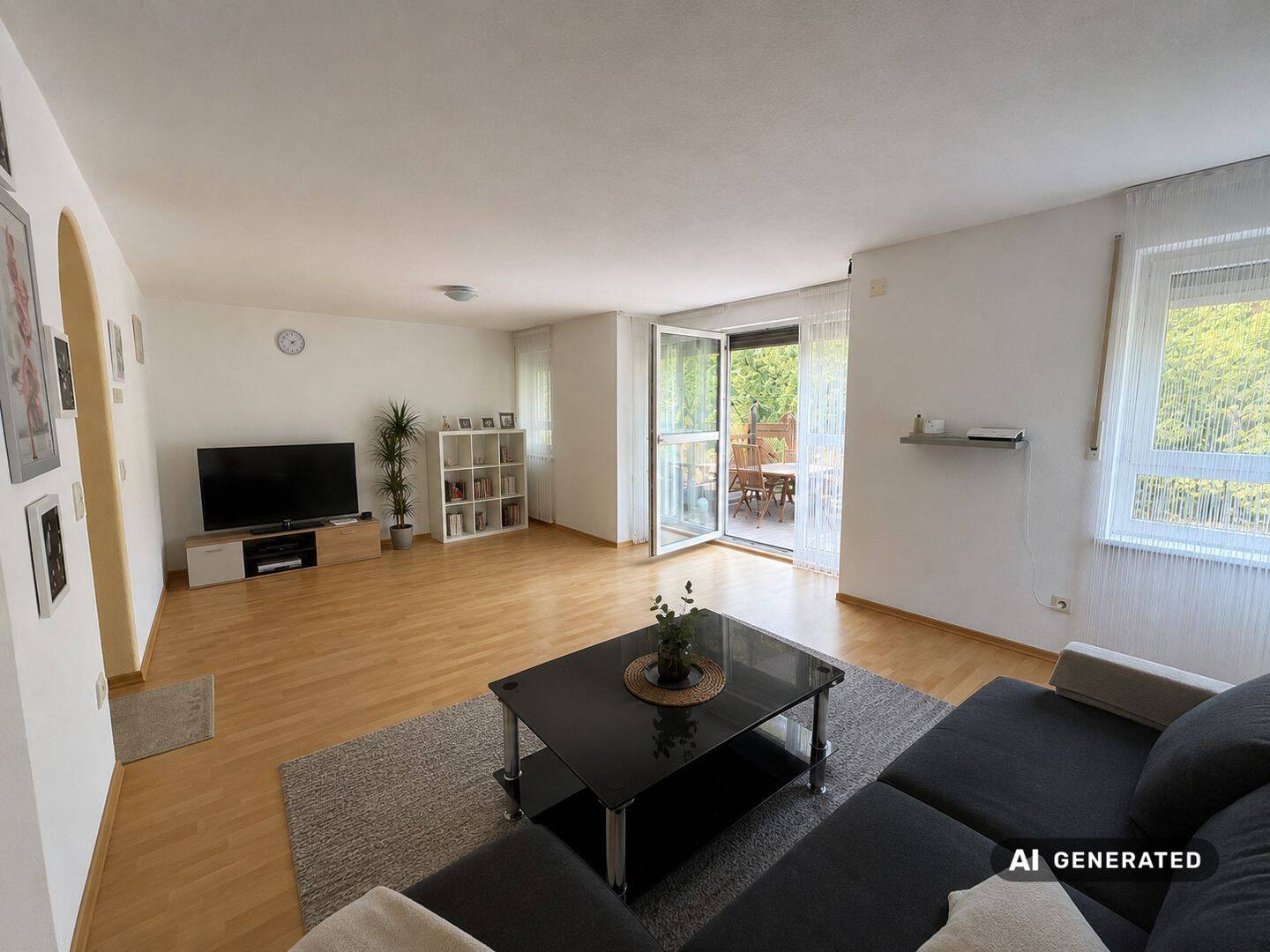 Gepflegte Doppelhaushälfte mit Garten, Doppelgarage und ausgebautem Dachgeschoss, 91463 Dietersheim