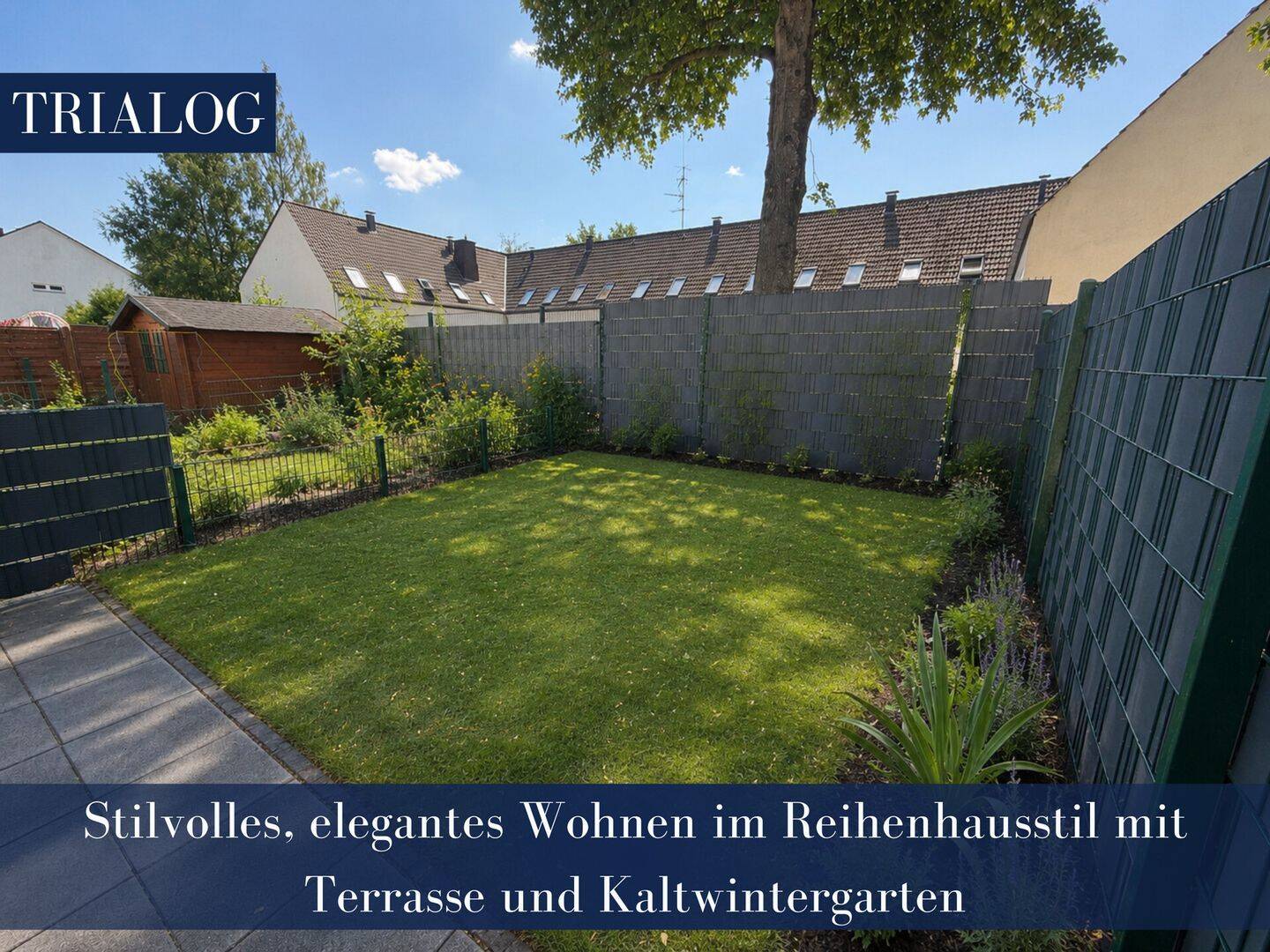 Stilvolles, elegantes Wohnen im Reihenhausstil mit Terrasse und Kaltwintergarten, 33330 Gütersloh