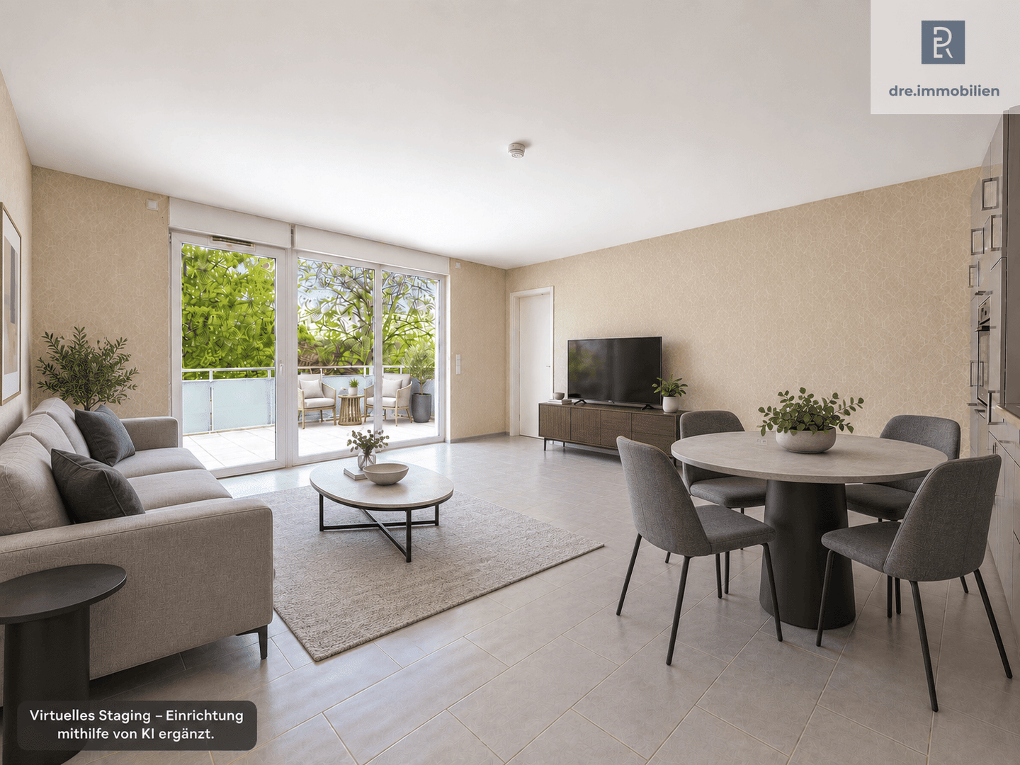 Singles & Paare: Barrierefreie 2-Zimmer-Wohnung mit Terrasse, Aufzug, TG & Drachenfelsblick, 53604 Bad Honnef