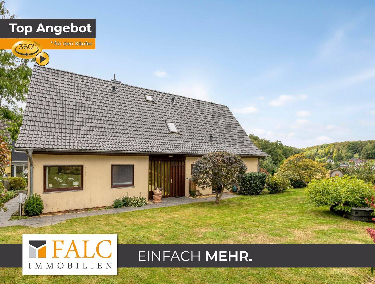 Ein Haus zum Ankommen, Wohlfühlen und Bleiben – mit traumhaftem Blick ins Bergische Land, 51515 Kürten
