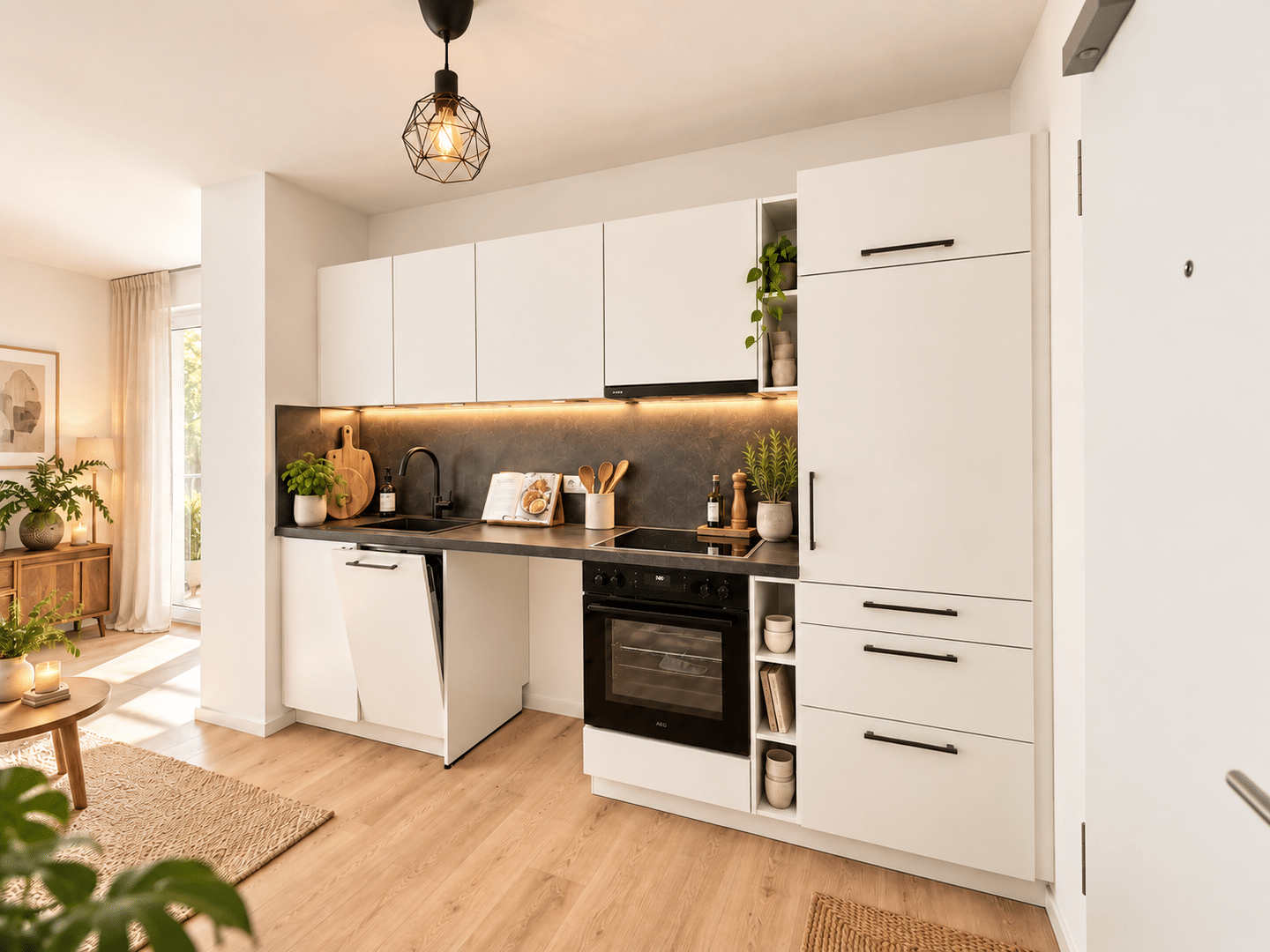 Neubauwohnungen in der Schweinauer Hauptstraße + Einbauküche & Stellplatz WE3.13, 90441 Nürnberg (Gibitzenhof Sandreuth Schweinau Werderau)