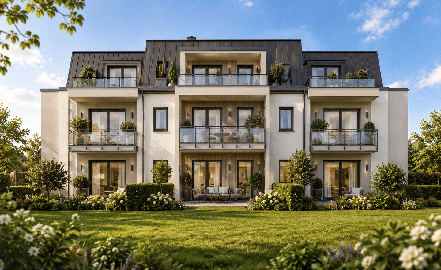 3-Zimmer-Dachgeschosswohnung + ca. 25 m² zusätzlicher Nutzfläche + Südbalkon & Aufzug, 91126 Schwabach