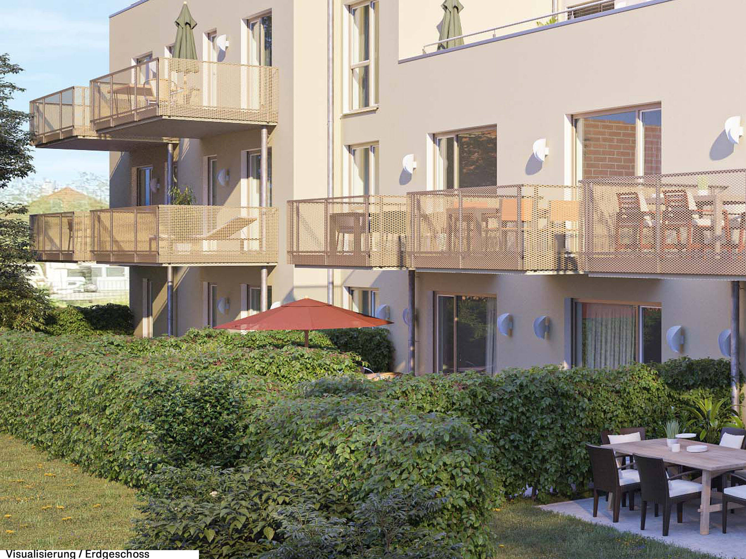 ERSTBEZUG Sonnige 3-Zimmerwohnung mit 2 Bädern in zentraler Lage Rosenheims, 83022 Rosenheim (Happing Innenstadt Ost Süd West)