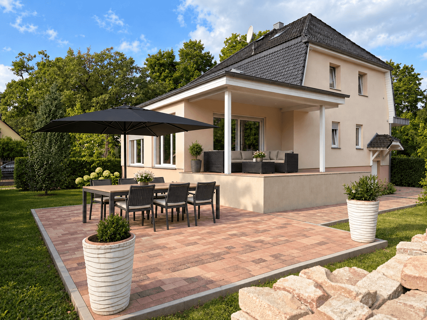Viel Platz auf drei Ebenen – modernisiertes Einfamilienhaus in Lichtenrade, 12307 Berlin (Tempelhof-Schöneberg Lichtenrade Marienfelde)