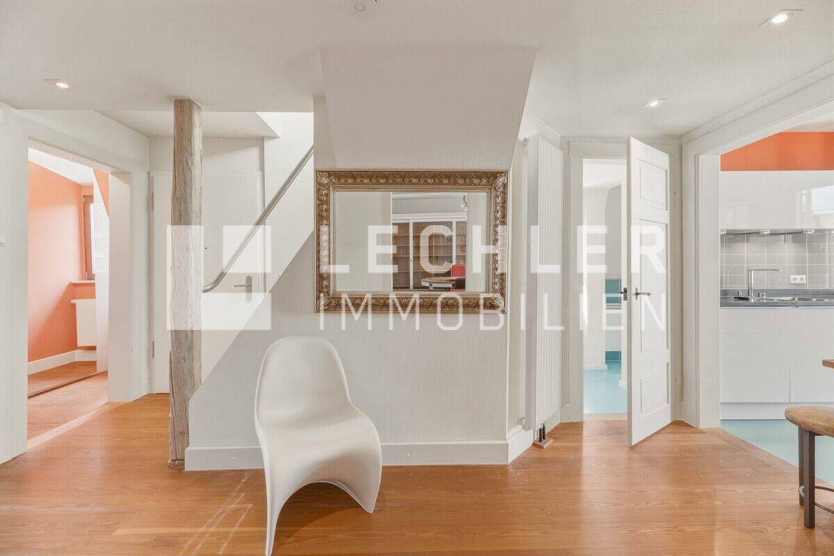 FÜR LIEBHABER BESONDERER ARCHITEKTUR: 3-ZIMMER-MAISONETTE IN S-OST, 70188 Stuttgart (Mitte Ost)