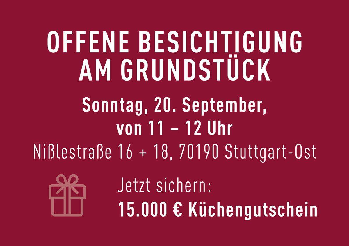 OFFENE BESICHTIGUNG AM GRUNDSTÜCK I So., 20.09. I 11-12 UHR – Licht, Raum & zwei Balkone: Praktisch geschnittene Wohnung für die ganze Familie, 70190 Stuttgart (Mitte Ost)