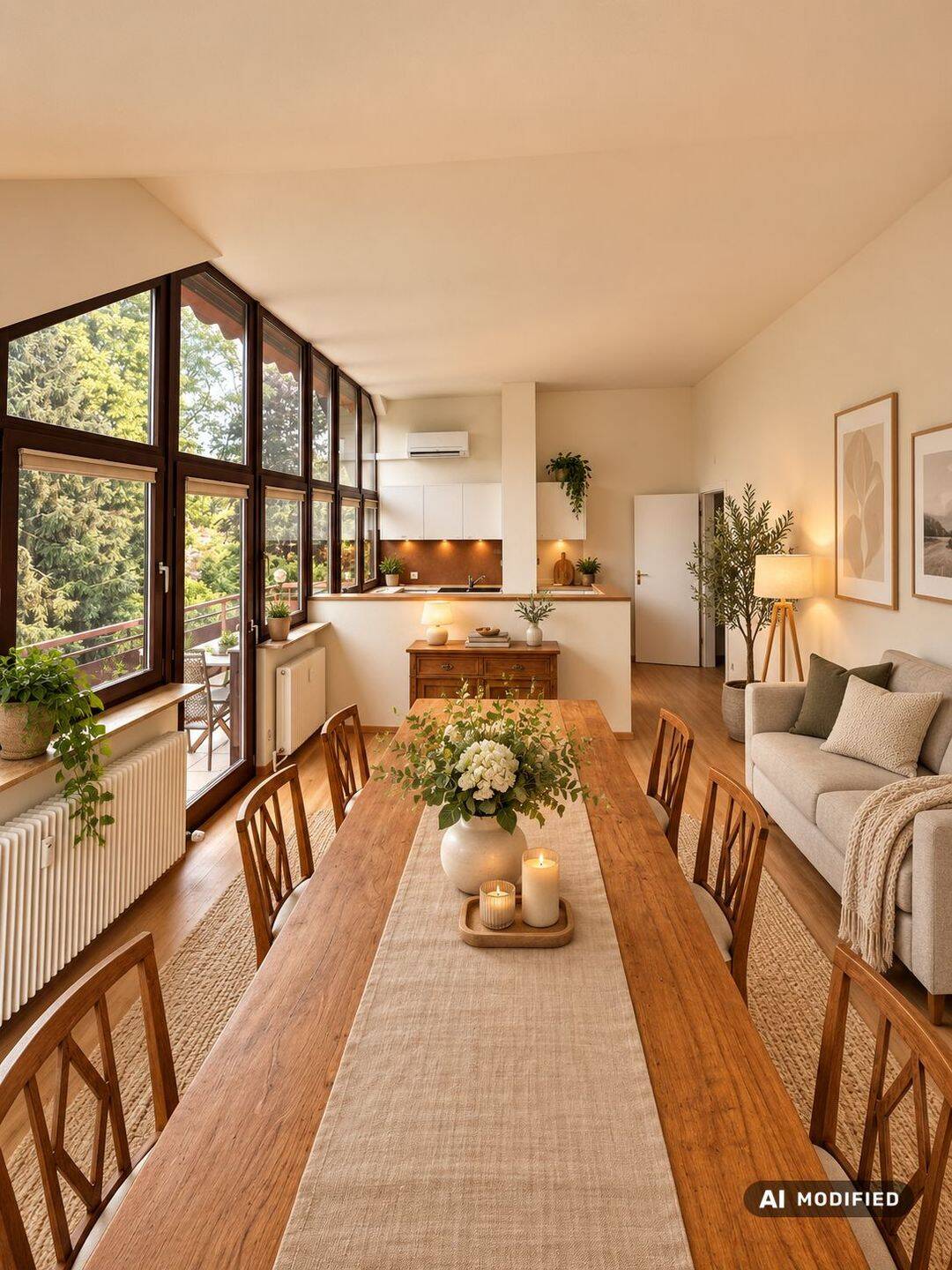 Bezugsfreie 2,5-Zimmer-DG-Wohnung mit Panoramafenstern, Westbalkon und Grünblick, 76534 Baden-Baden