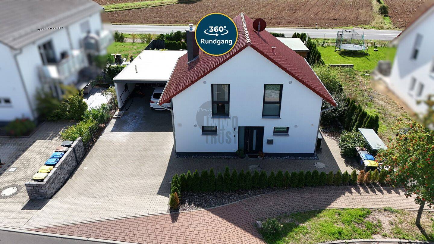 ENERGIEEFFIZIENT WOHNEN – KLASSE A, WEITBLICK, KAMIN, AUSSENSAUNA & GROSSEM GARTEN, 36364 Bad Salzschlirf