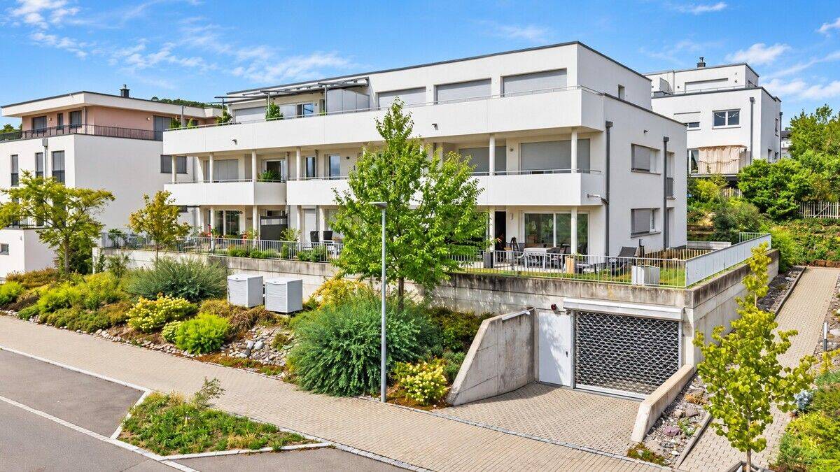 Wohnkomfort auf einer Ebene – 3,5 Zimmer, Terrasse, Aufzug und Energieklasse A+, 78247 Hilzingen