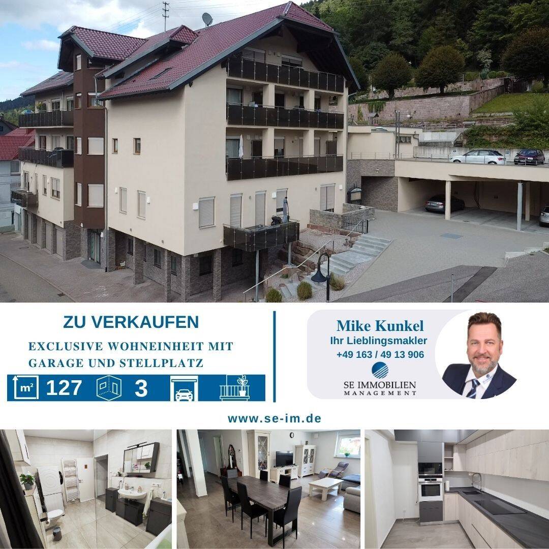 ***Exclusive Wohneinheit mit Garage und Stellplatz***, 75339 Höfen an der Enz