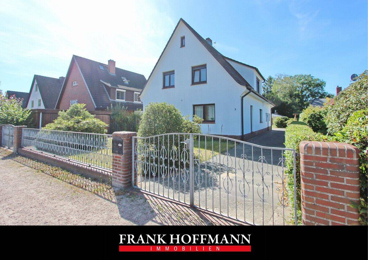 PROVISIONSFREI – Geräumiges Einfamilienhaus mit ELW & Garage auf großzügigem Grundstück in Wedel, 22880 Wedel