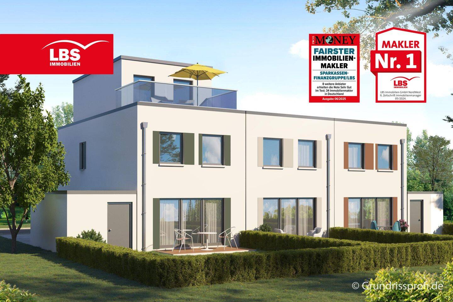 Neubau-Doppelhaushälfte mit Einbauküche in Ennepetal zur Miete, 58256 Ennepetal
