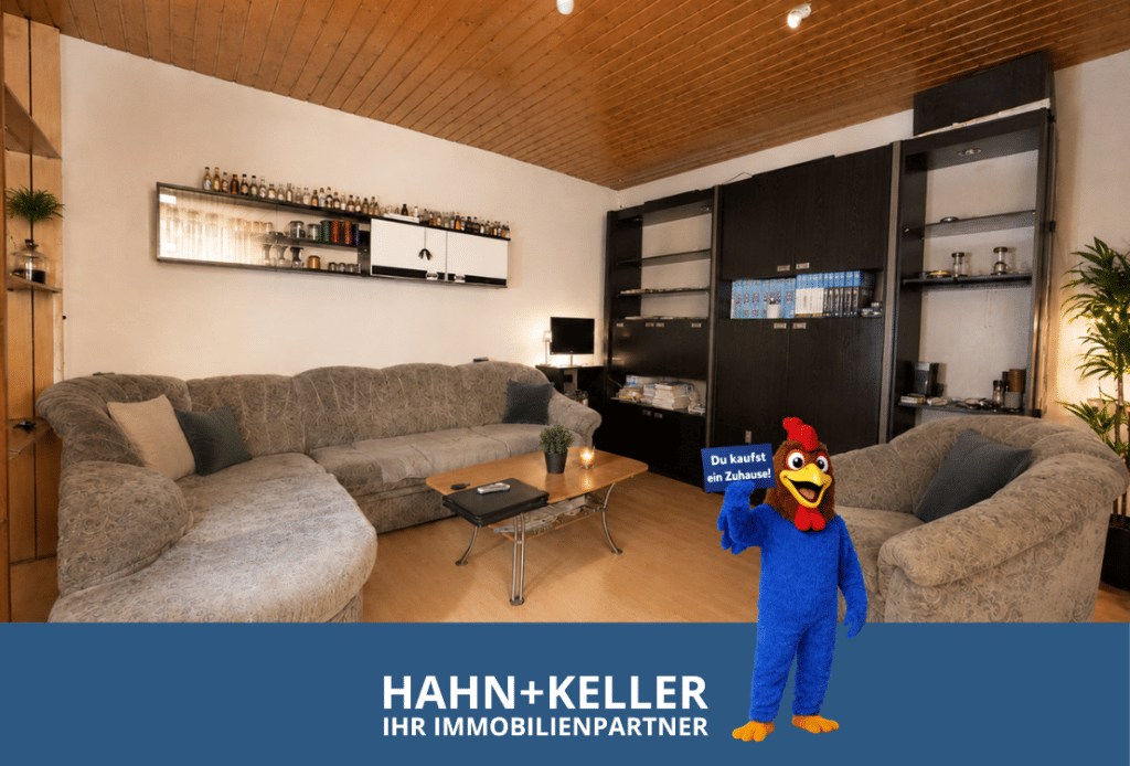 Wohnung mit Potenzial! Ideale 2 Zimmer Wohnung mit Balkon & Einzelgarage!, 71573 Allmersbach im Tal