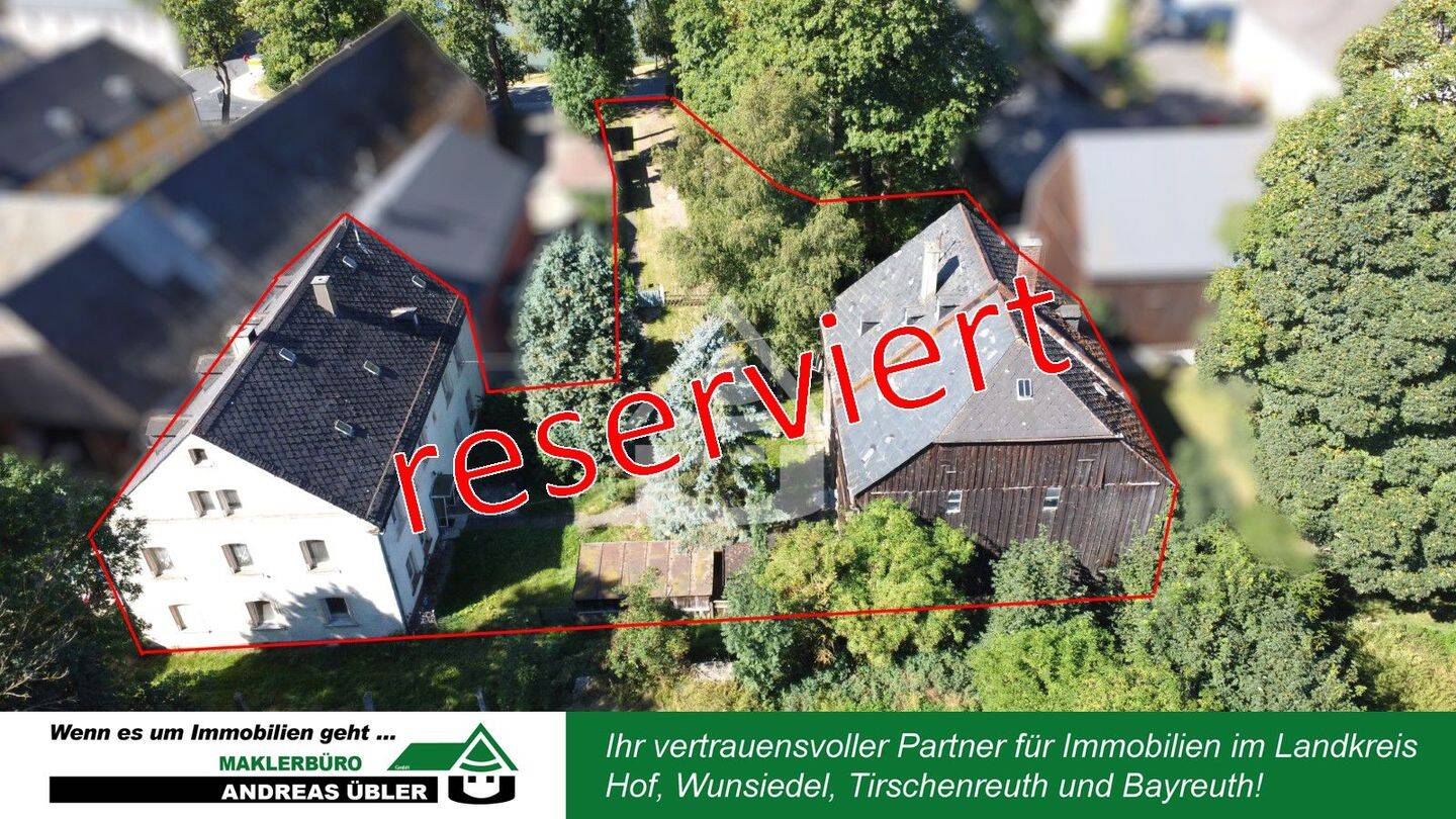 Sanierungsobjekte mit Entwicklungsmöglichkeiten + Grundstück, 95632 Wunsiedel