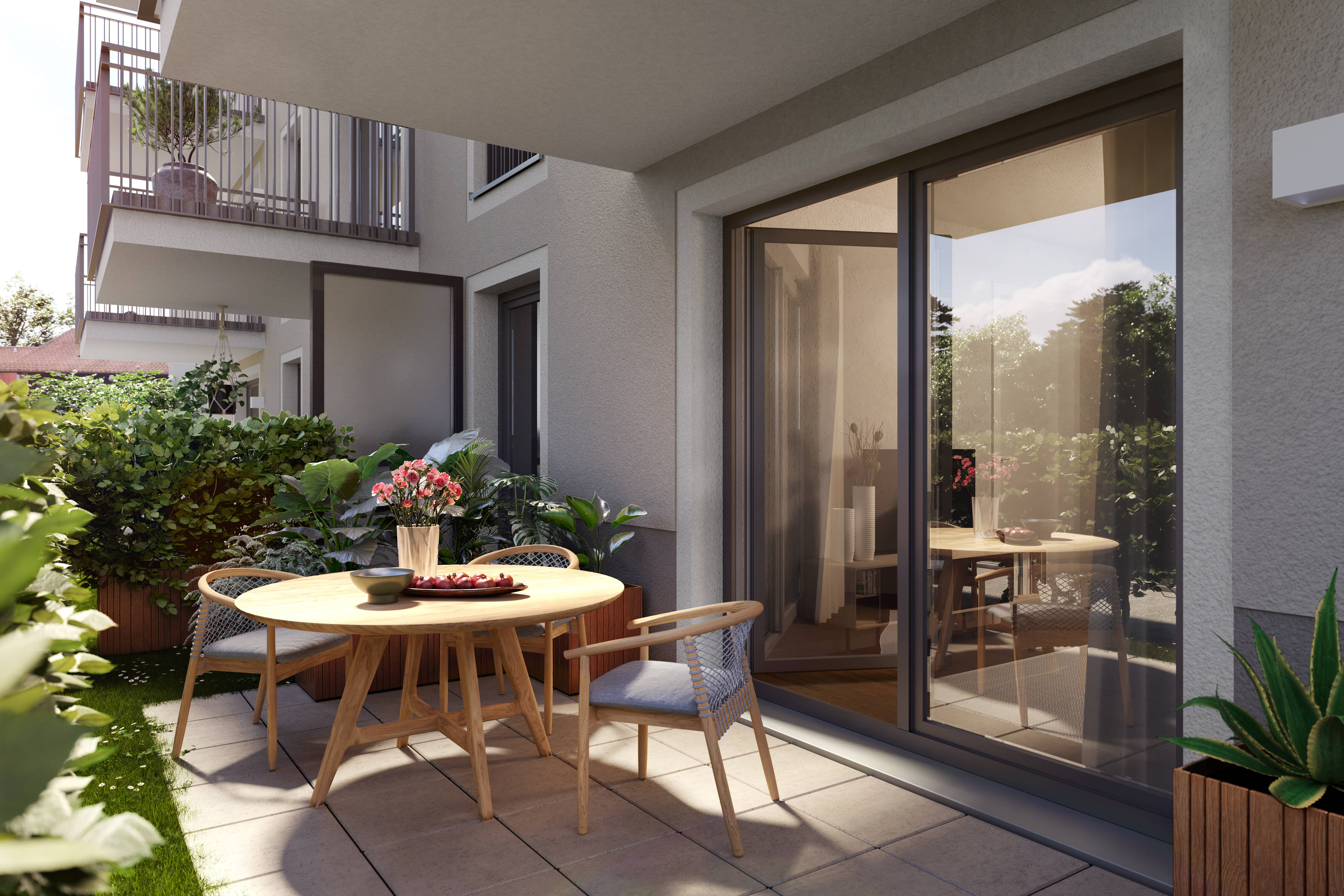 Schöne 1,5-Zimmer-Wohnung mit Terrasse, 85764 Oberschleißheim