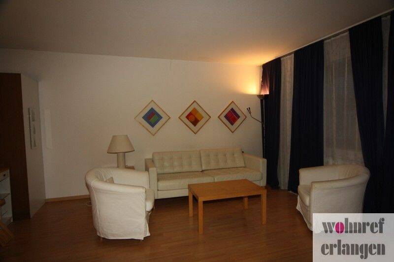 Modern möblierte 2-Zimmer-Wohnung, 91054 Erlangen (Burgberg Erlangen-Nord Erlangen-Ost Innenstadt Sieglitzhof)