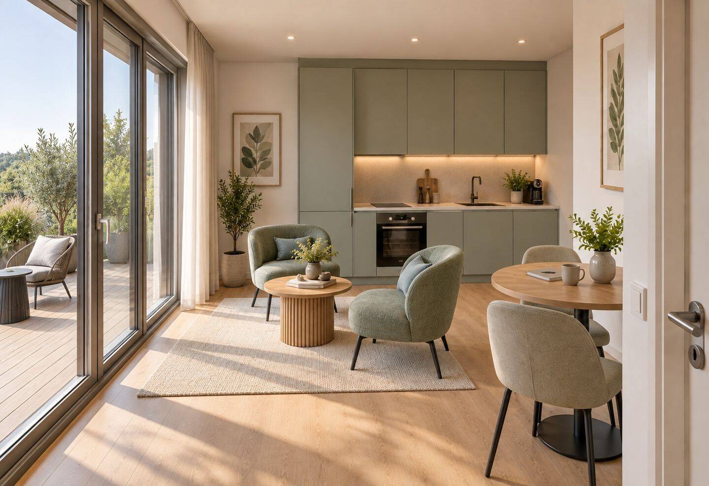 Mehr Raum für Studium und Alltag – 2-Zimmer-Neubauapartment mit Terrasse, 14167 Berlin (Steglitz-Zehlendorf Kolonie Abendruh Kolonie Sonnenschein Lichterfelde Zehlendorf)