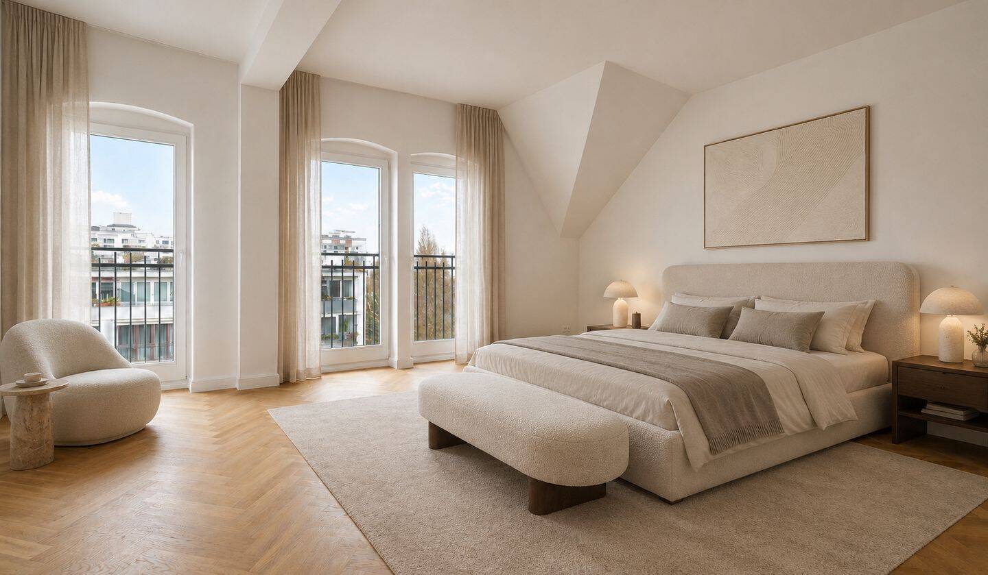 Erstbezug: Hochwertige Dachgeschosswohnung im beliebten Güntzelkiez, 10717 Berlin (Charlottenburg-Wilmersdorf Wilmersdorf)
