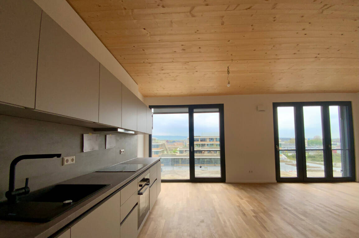 Erstbezug – Exklusive 4-Zimmer-Wohnung im Neubau mit Office und Balkon, 74076 Heilbronn (Heilbronn Neckarbogen)