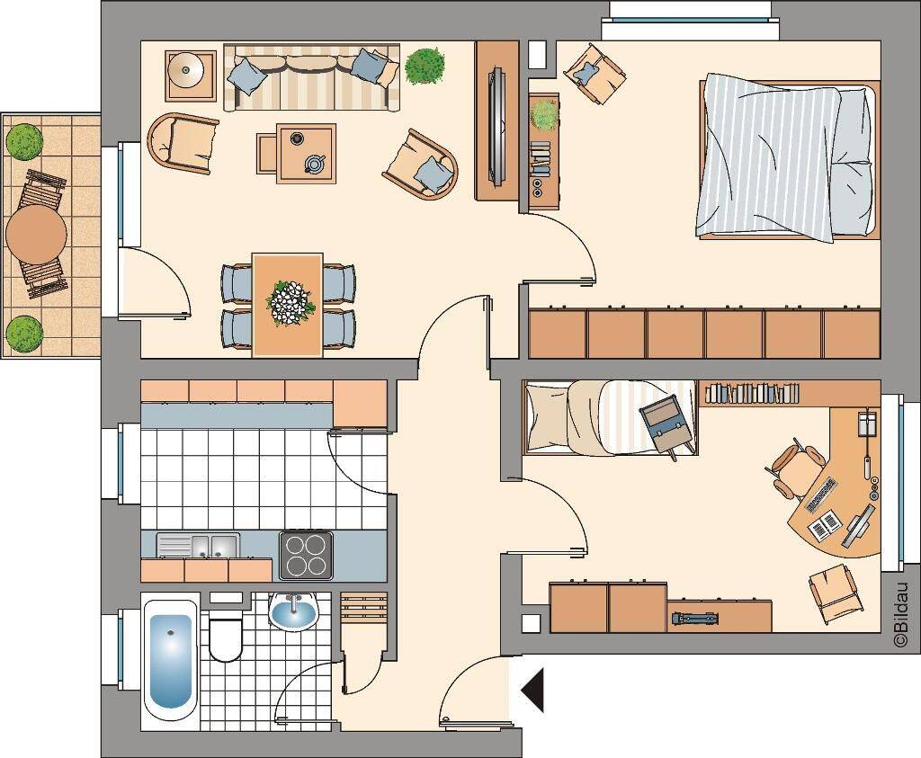 Attraktive 3-Zimmer-Etagenwohnung in Gelsenkirchen Viel Platz auf 61 m², 45886 Gelsenkirchen (Ückendorf)