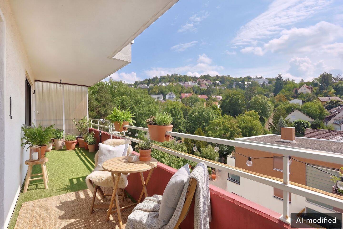 Tolle 3,5 Zimmerwohnung mit Blick ins Grüne. Mit Fahrstuhl, zentral und ruhig!, 71229 Leonberg
