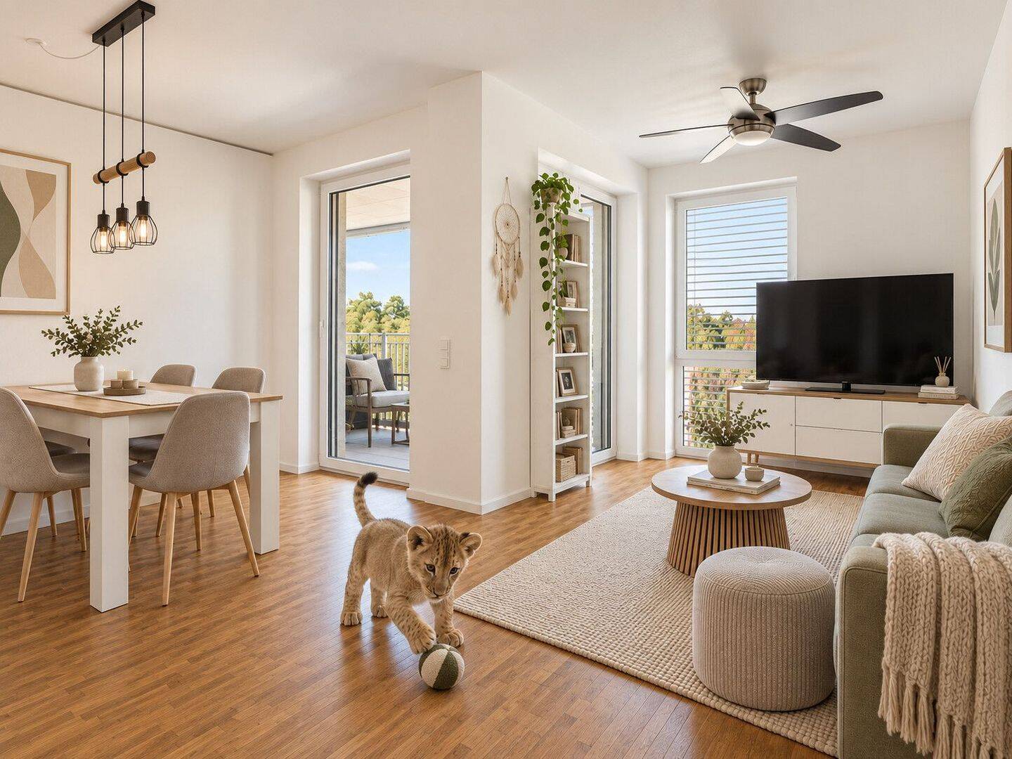SCHWIND IMMOBILIEN – Neuwertig & energieeffizient – 3 Zimmerwohnung mit Westbalkon, 64295 Darmstadt (Darmstadt)