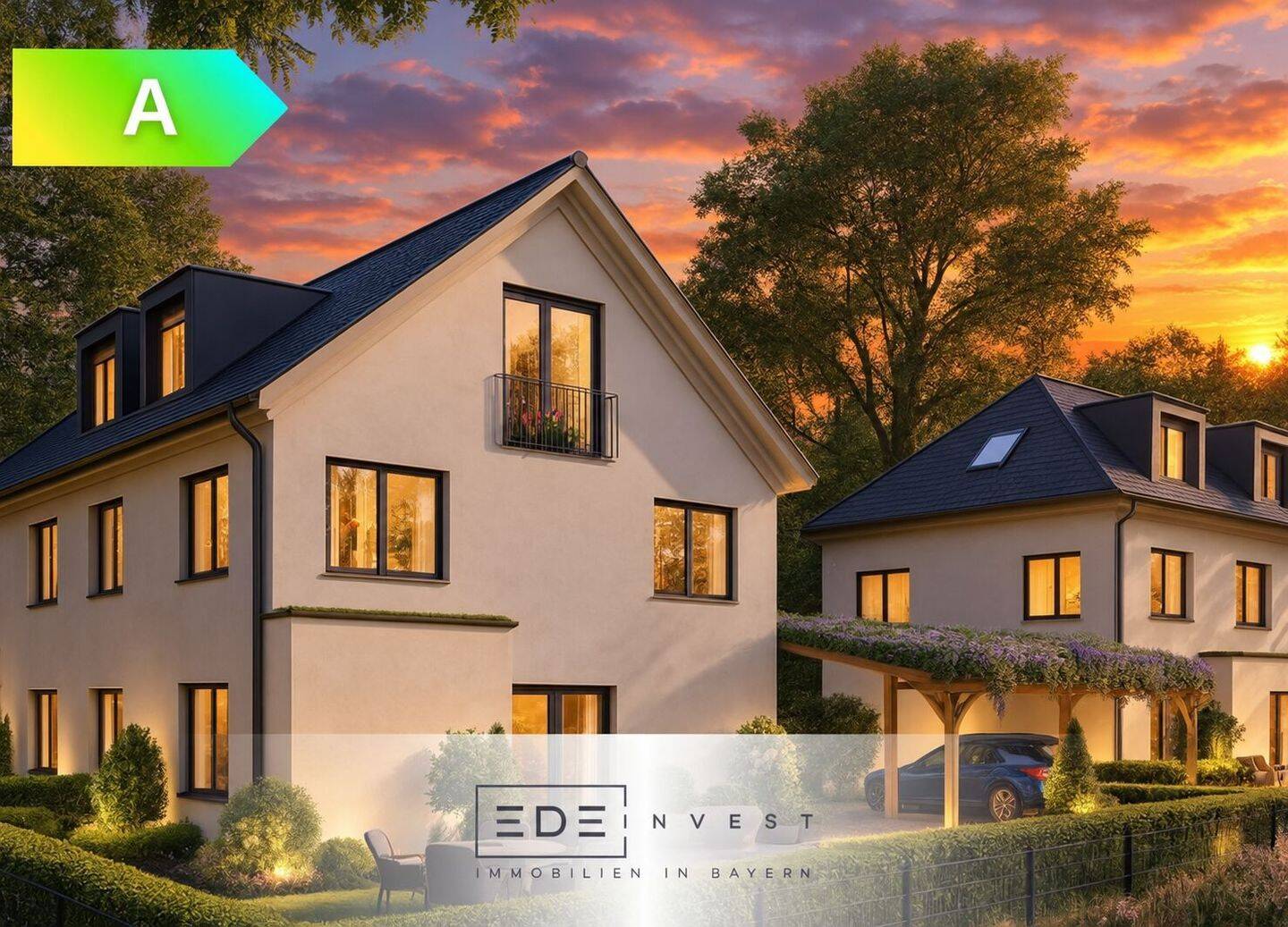 3 von 4 verkauft! Neubau-Doppelhaus mit Smart-Home-Paket provisionsfrei sichern – bereits im Bau., 80999 München (Allach-Untermenzing)