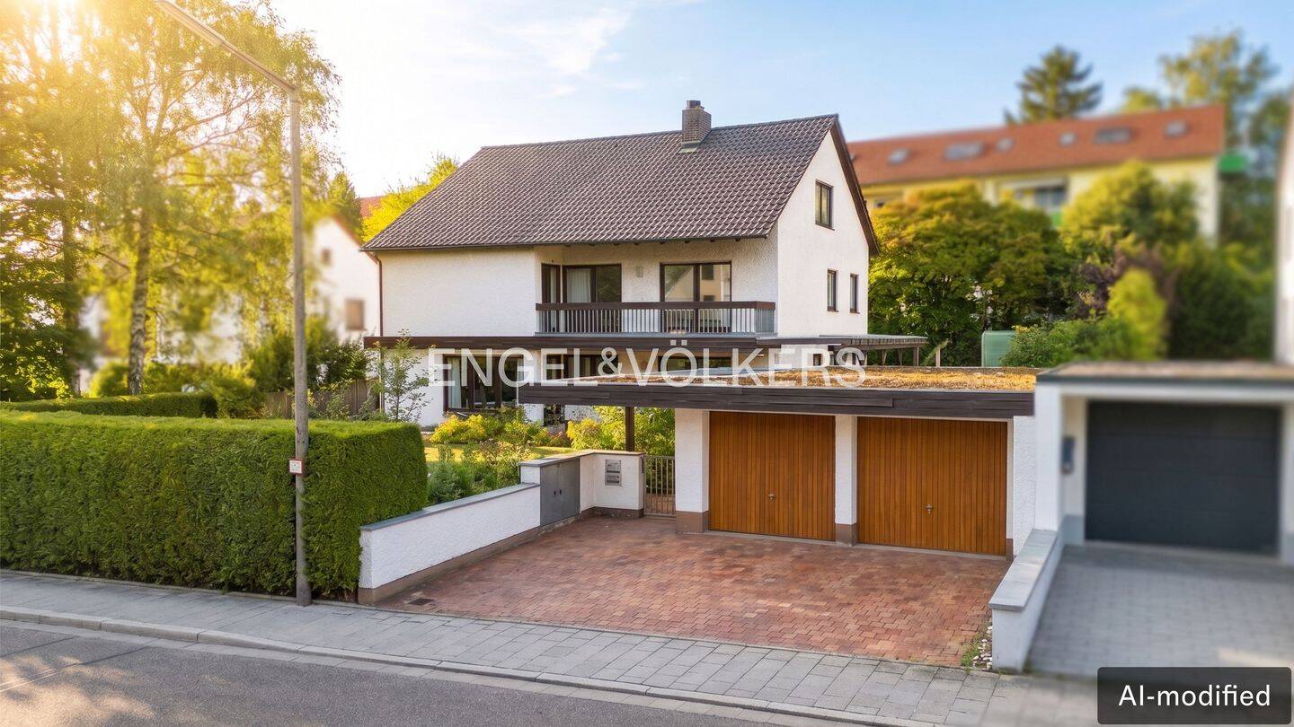 Großzügiges Einfamilienhaus mit außergewöhnlicher Nutzungsvielfalt – eine Rarität im Regensburger Süden, 93051 Regensburg (Galgenberg Großprüfening-Dechbetten-Königswiesen Kumpfmühl-Ziegetsdorf-Neuprüll)